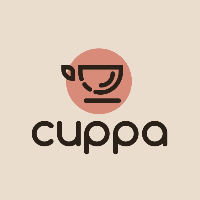Ejemplo de tipografías en 2020: diseño de logotipo con fuente redonda sans serif