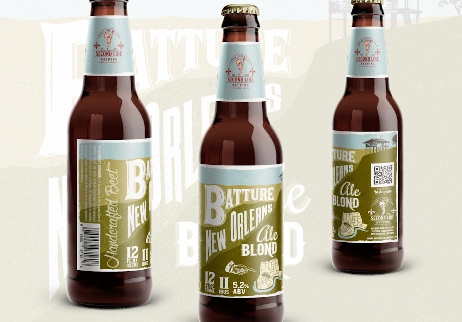 Beer label design