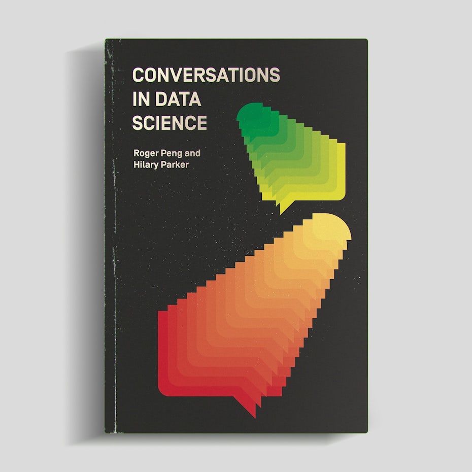Book cover design with Swiss style typography