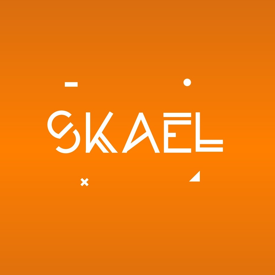 Branding trends 2020 example: SKAEL logo