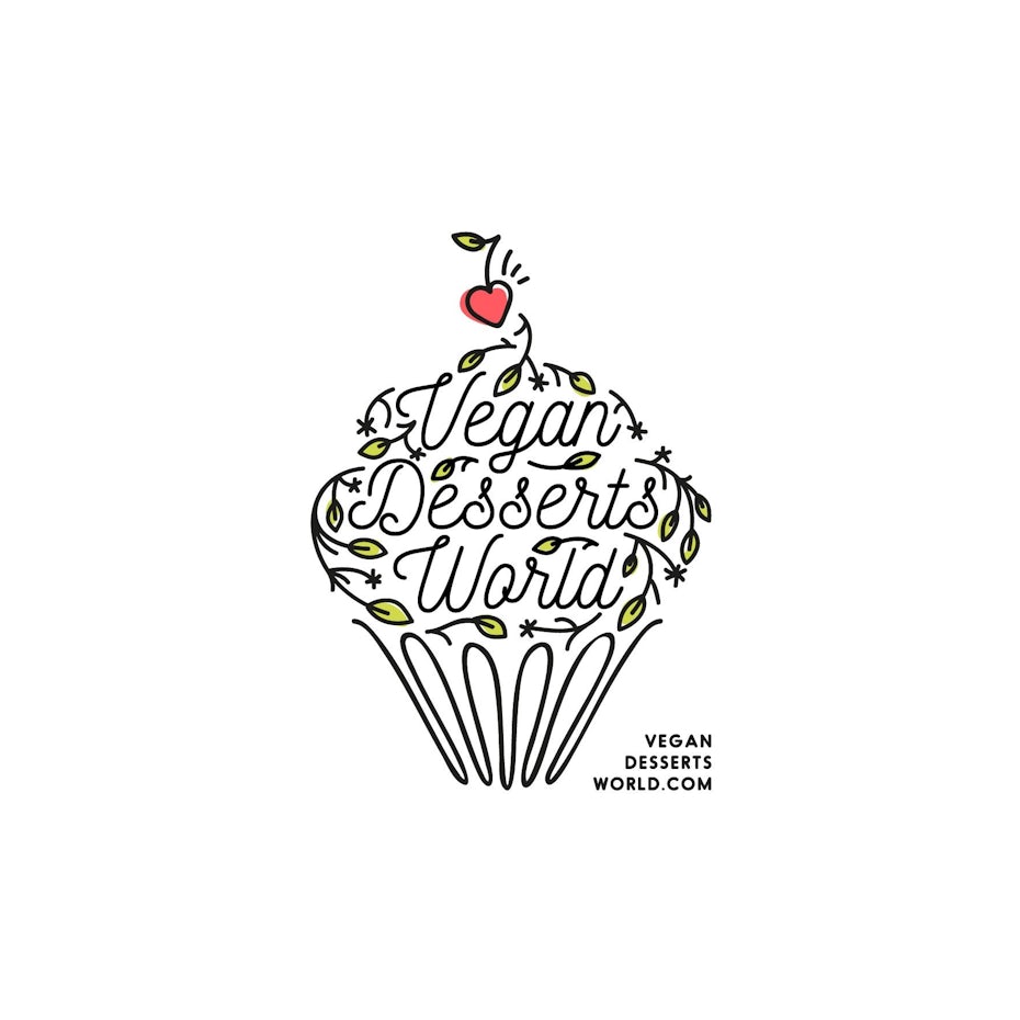 Vegan Desserts World logo