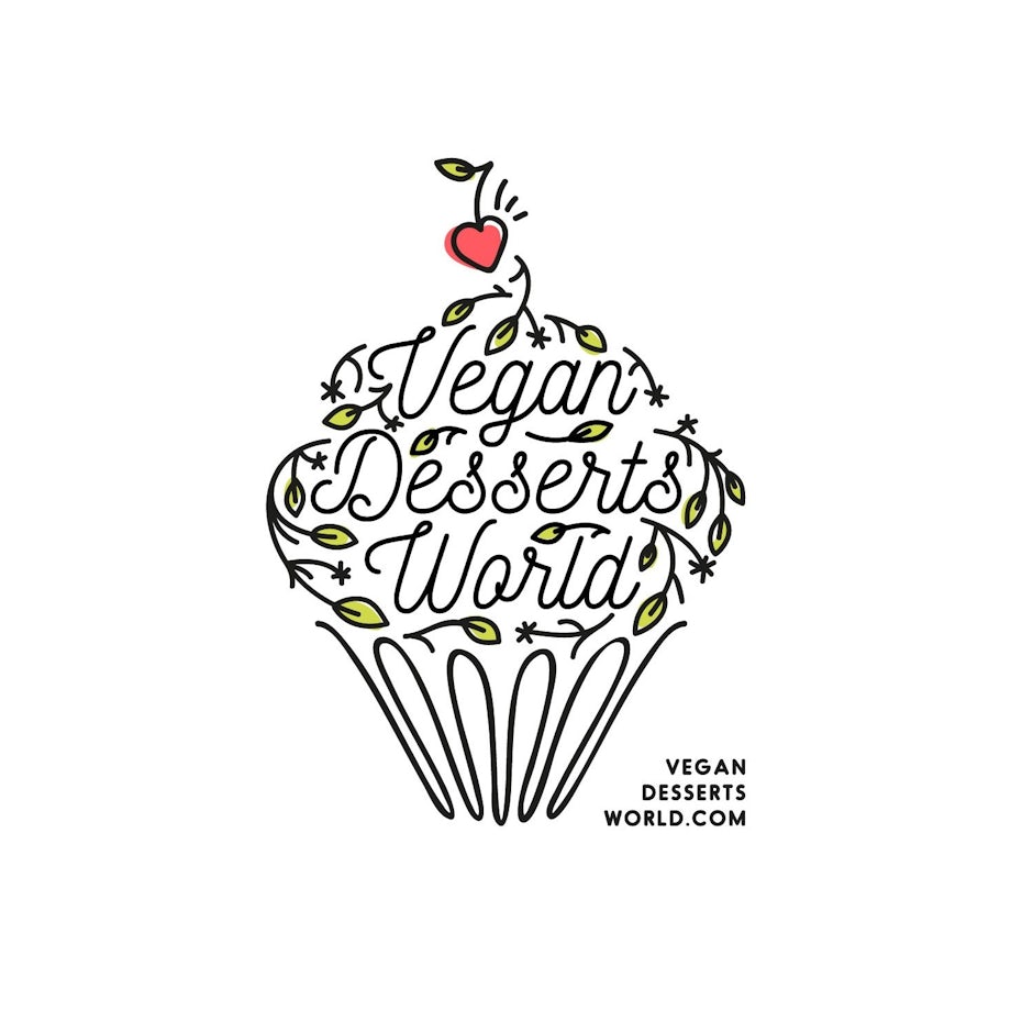 Vegan Desserts World logo