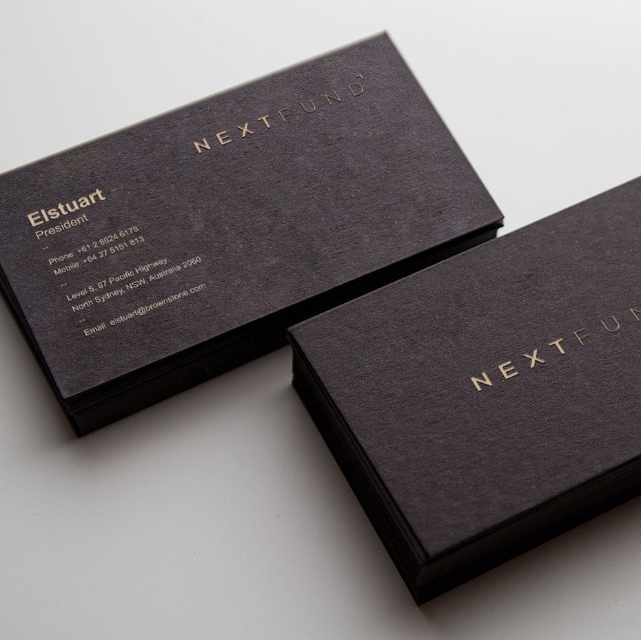 vendetta business card