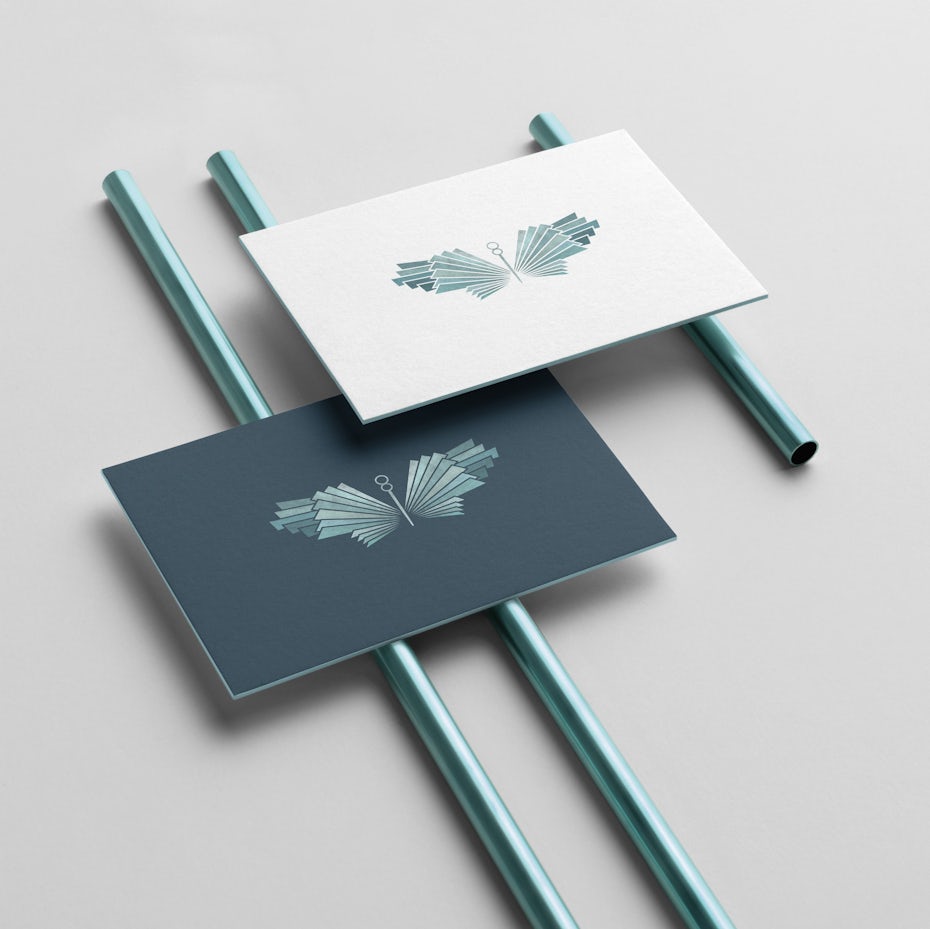 Geometric wings design
