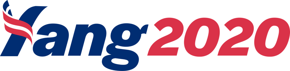 Logotipos de candidatos presidenciales 2020: Andrew Yang