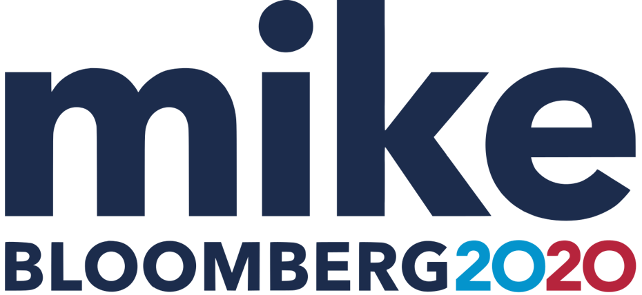 2020 presidential candidates logos: Mike Bloomberg