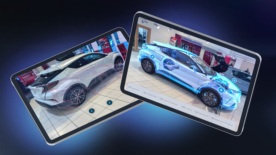Toyota augmented reality app