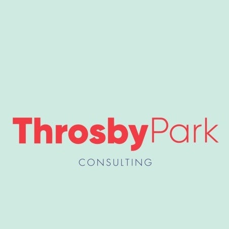 Colors, shapes and font for ThrosbyPark Consulting