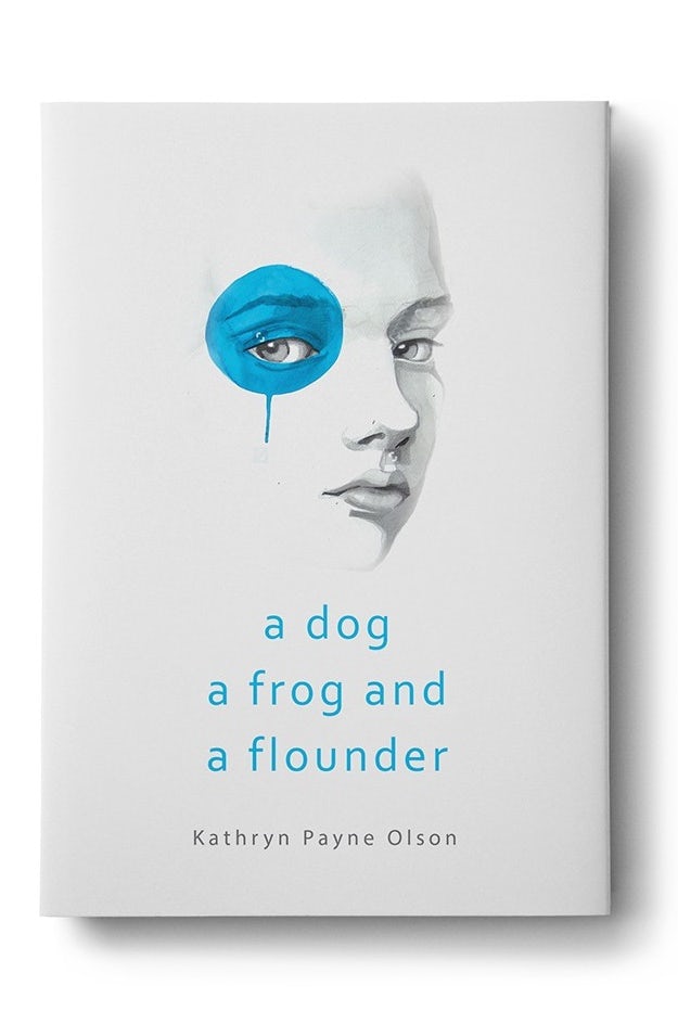 book cover trends 2020 example with classic illustrated face and blue circle