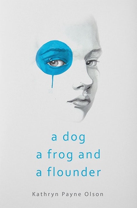 book cover trends 2020 example with classic illustrated face and blue circle