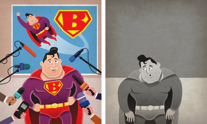 the importance of branding illustrated with superman