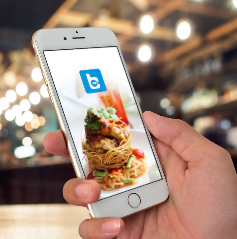 Book My Food logo