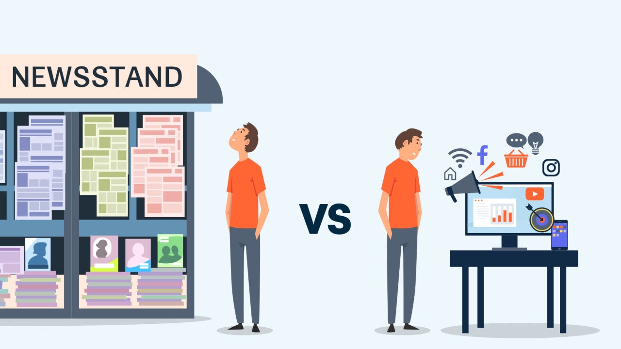 Digital marketing vs. traditional marketing: what's the difference? - 99designs