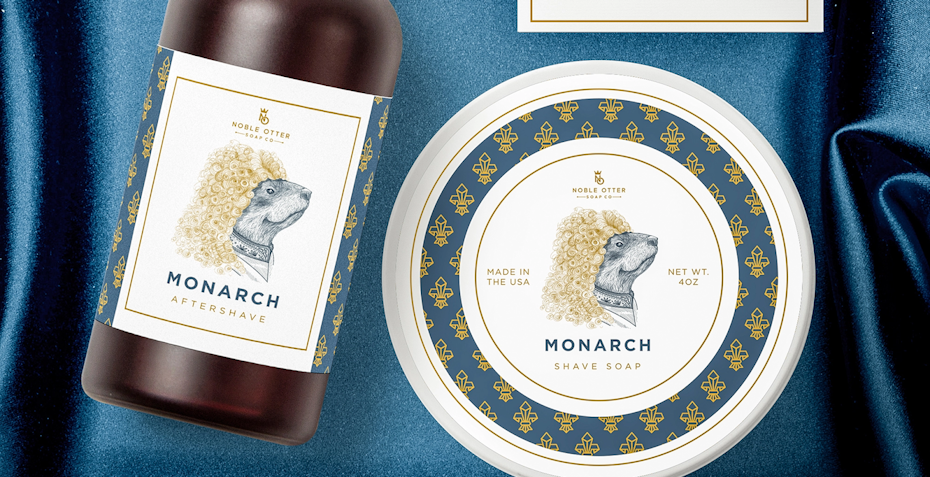 Noble Otter Monarch packaging