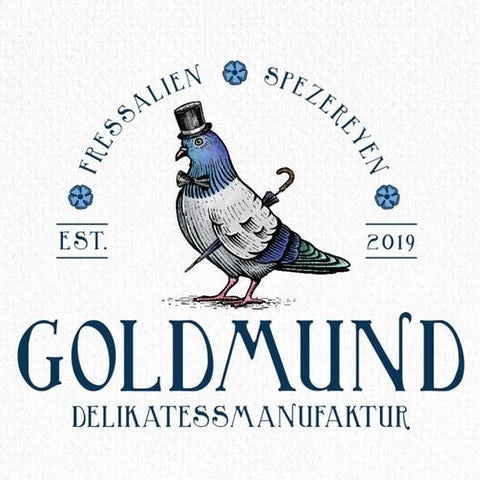 Goldmund pidgeon logo