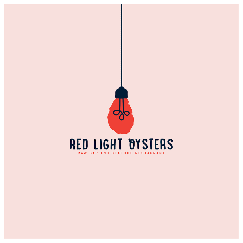 Red light oysters logo