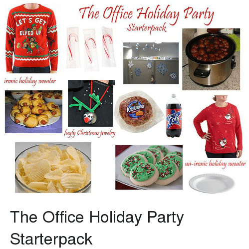 Starterpack for an office party