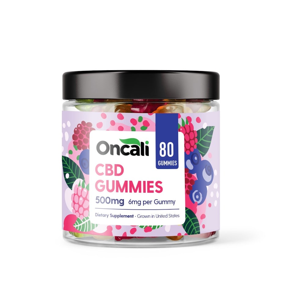 colorful cbd gummies packaging