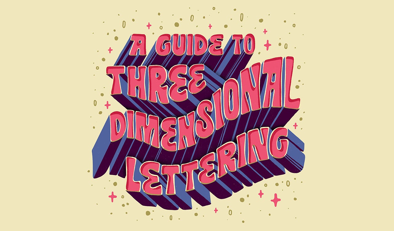 3D-Lettering: Wie du deinem Lettering Dimension verleihst - 99designs