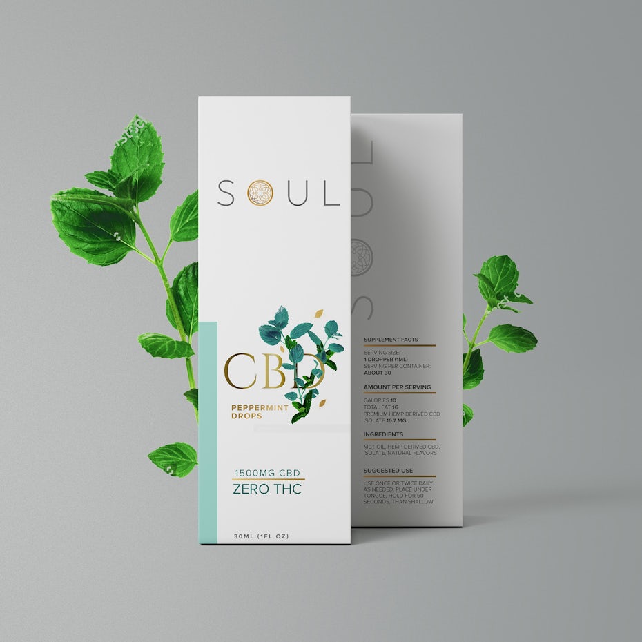 elegant cbd packaging