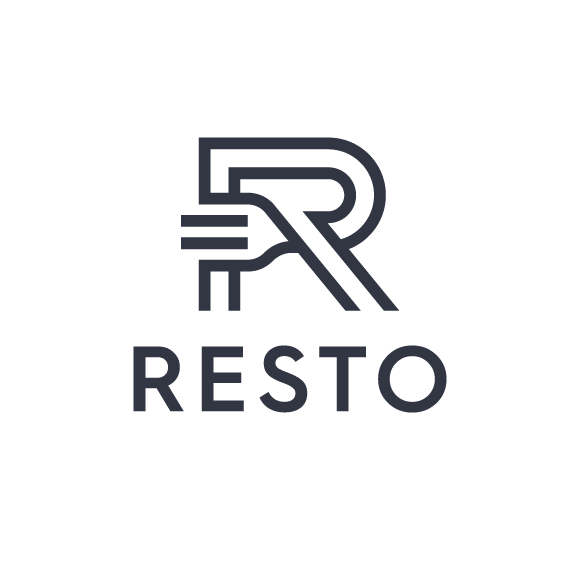 Resto restaurant logo