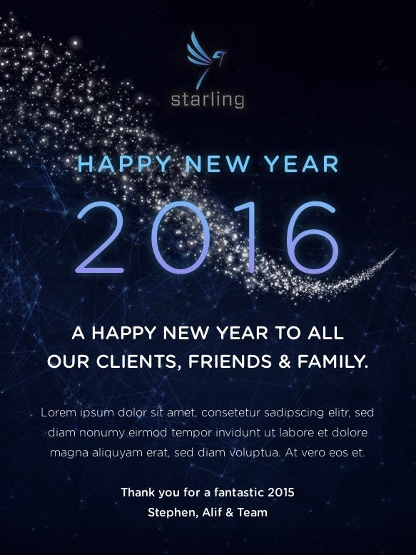 New Year’s 2016 email image