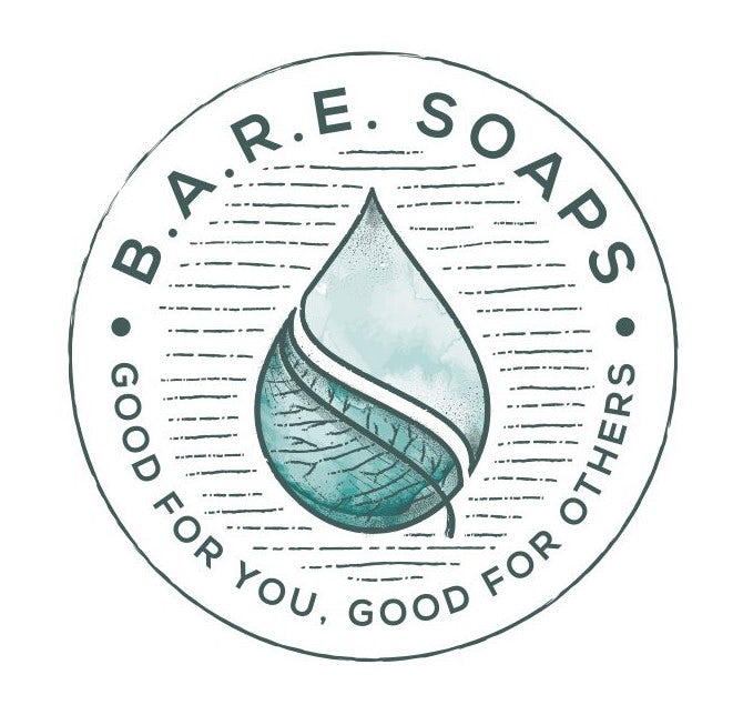 Identité de marque de B.A.R.E. Soaps