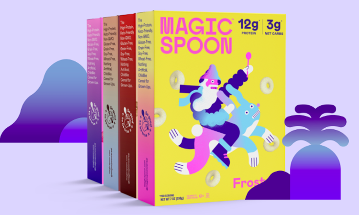 Magic Spoon Cereal website