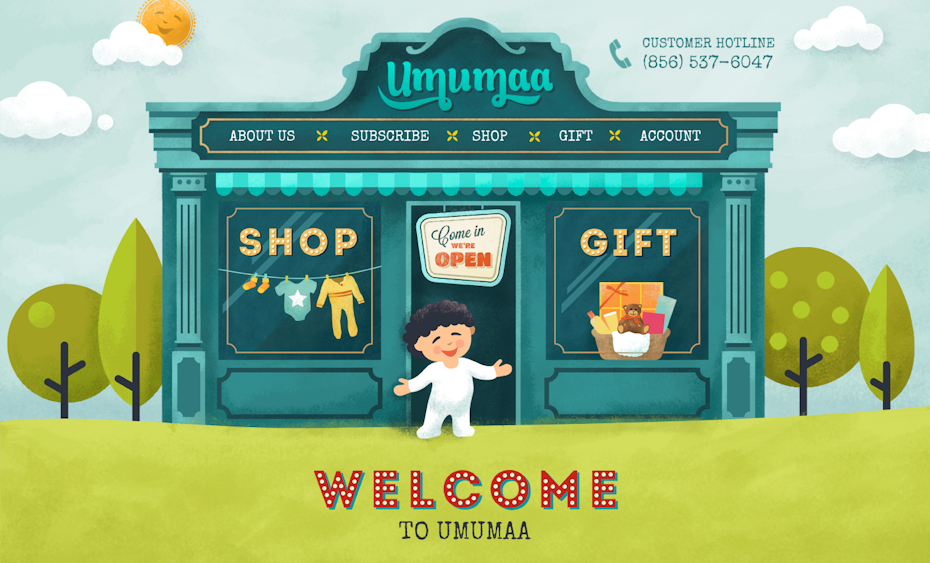 Umama website