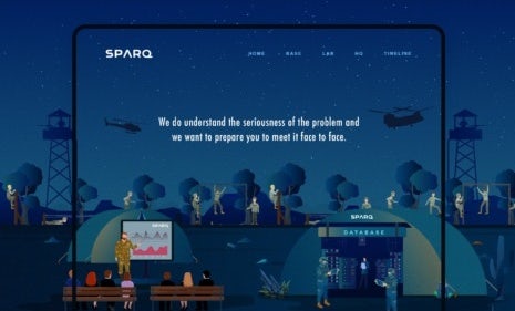 Sparq Storytelling website