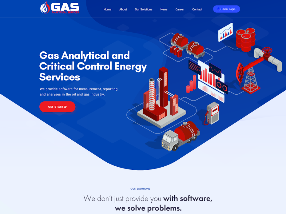 Gas Analytical website