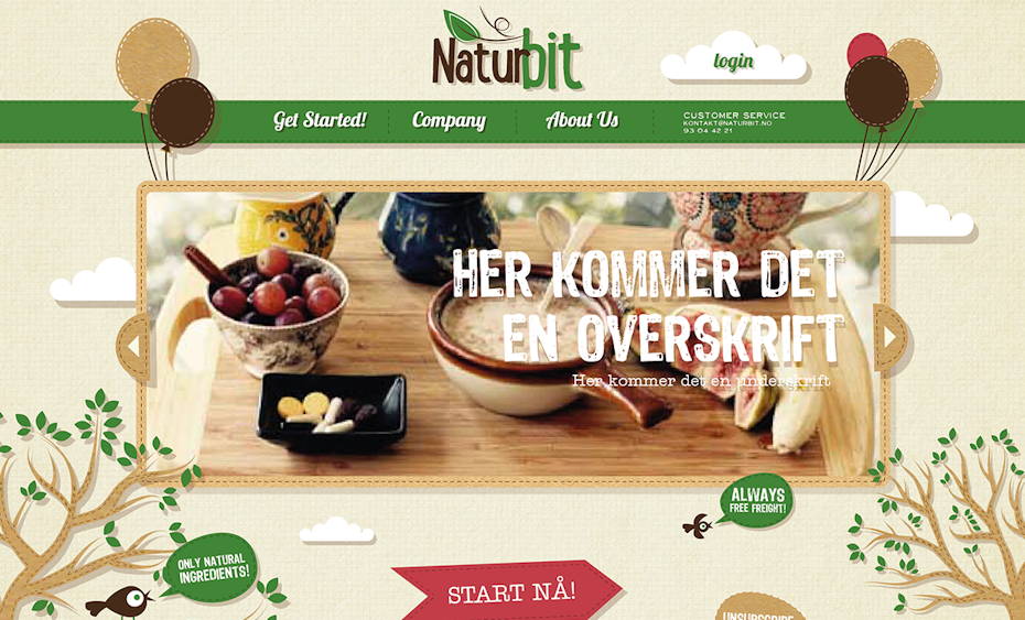 Naturbit website