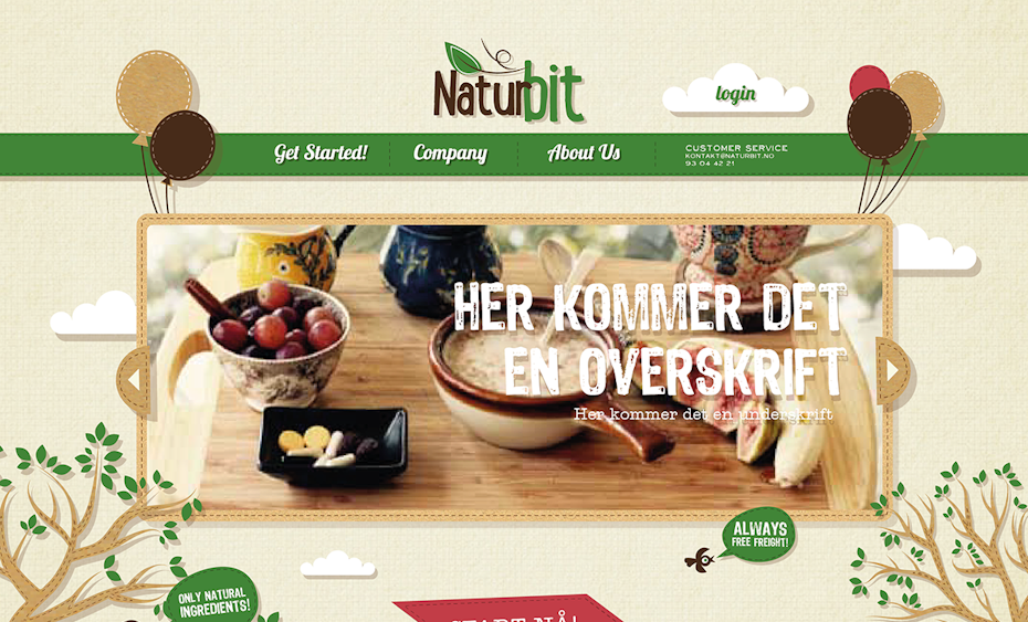 Naturbit website