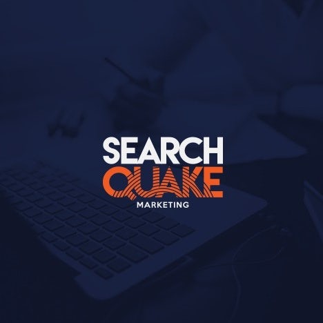 Bold sans serif digital marketing wordmark logo