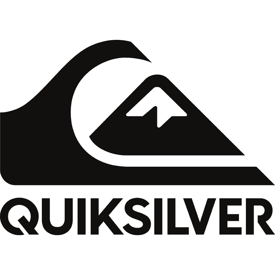 Logotipo de Quiksilver en blanco y negro