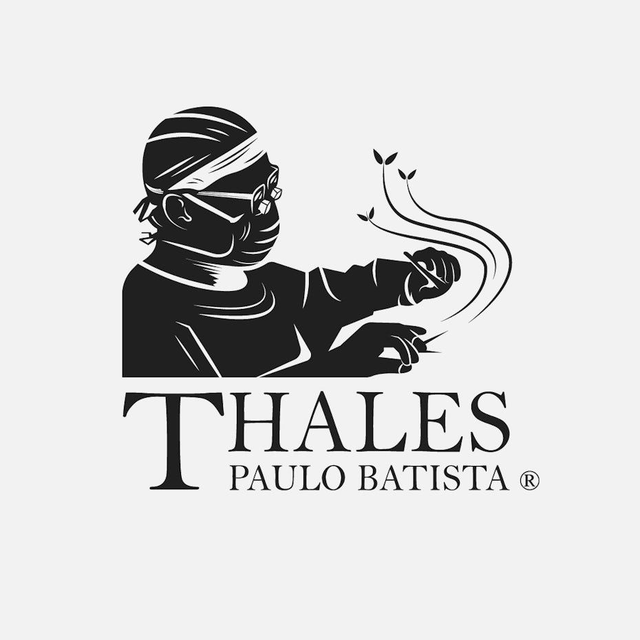 bad logo design of Thales Paulo Batista