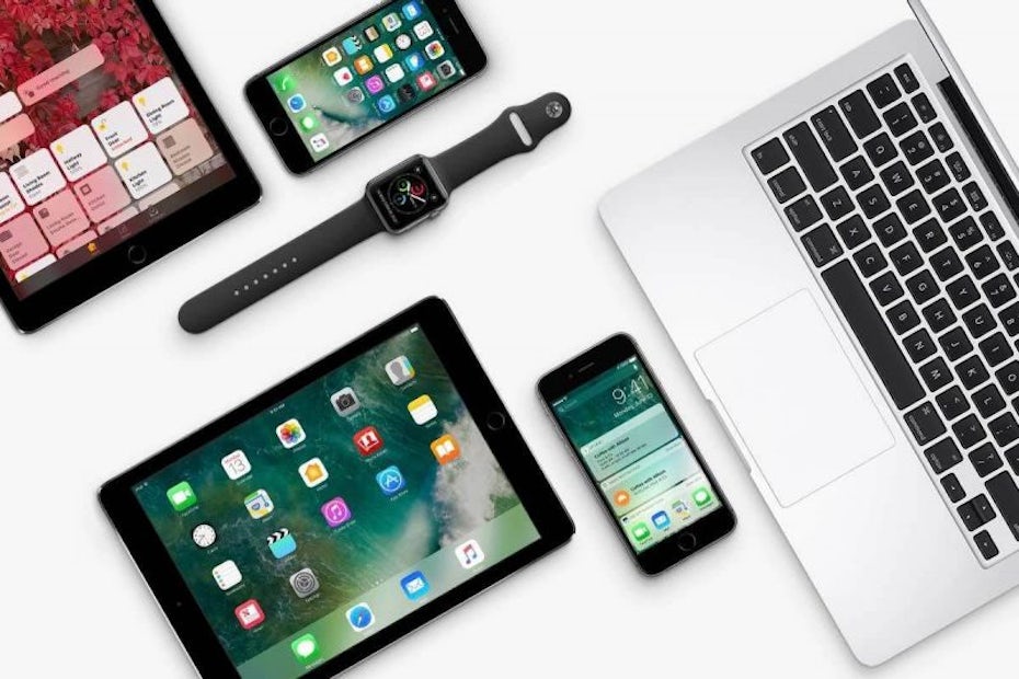 collection of Apple products