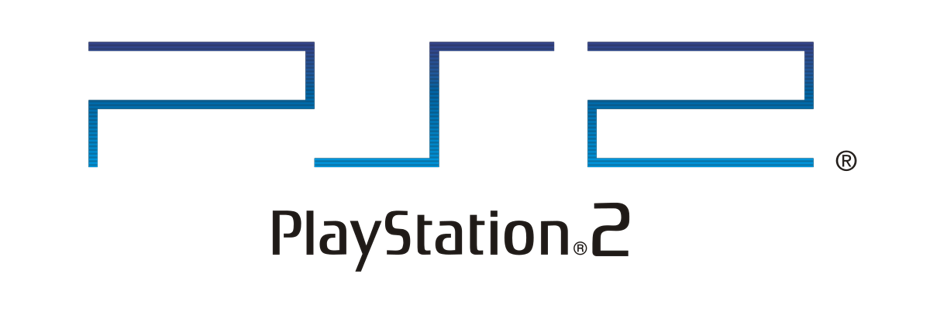 blue gradient Playstation 2 logo
