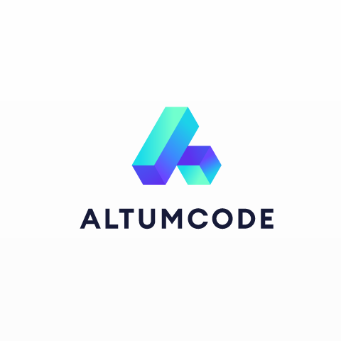 gradient 3d logo design