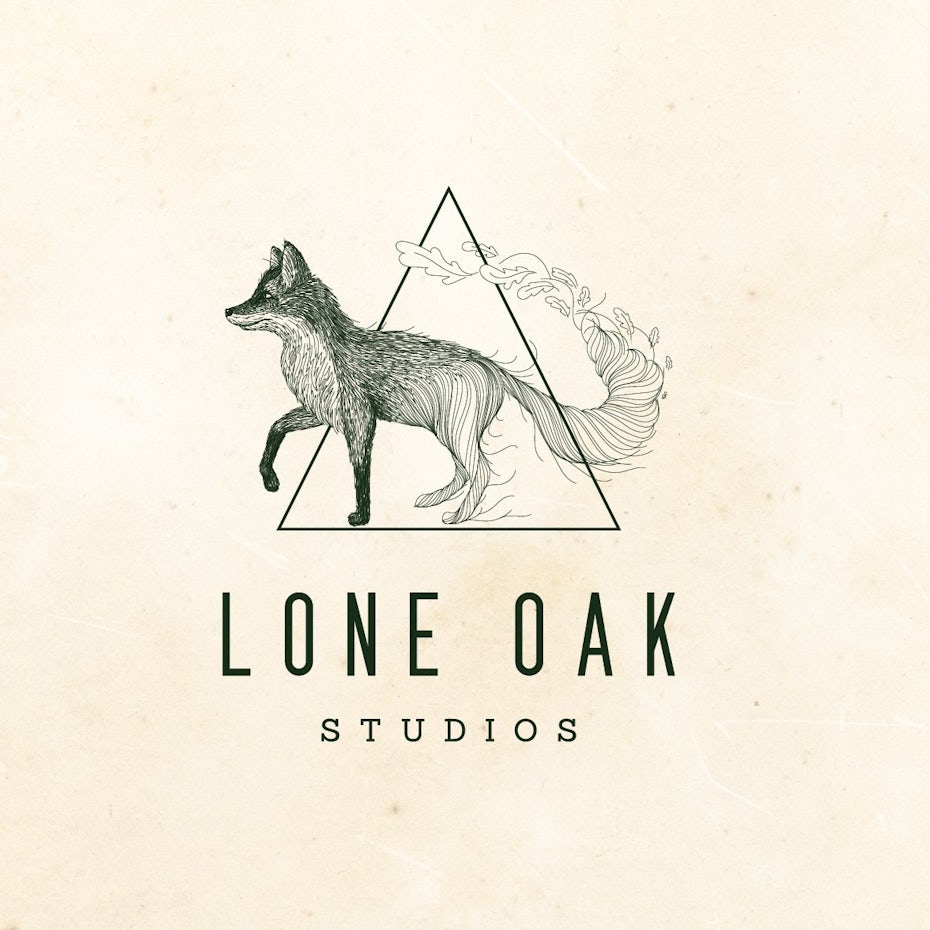 Hand-drawn 3d logo design