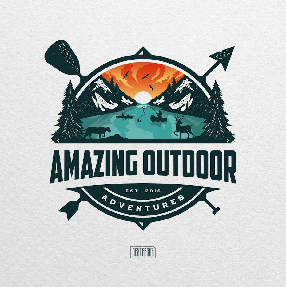 logo design for Amazing Outdoor