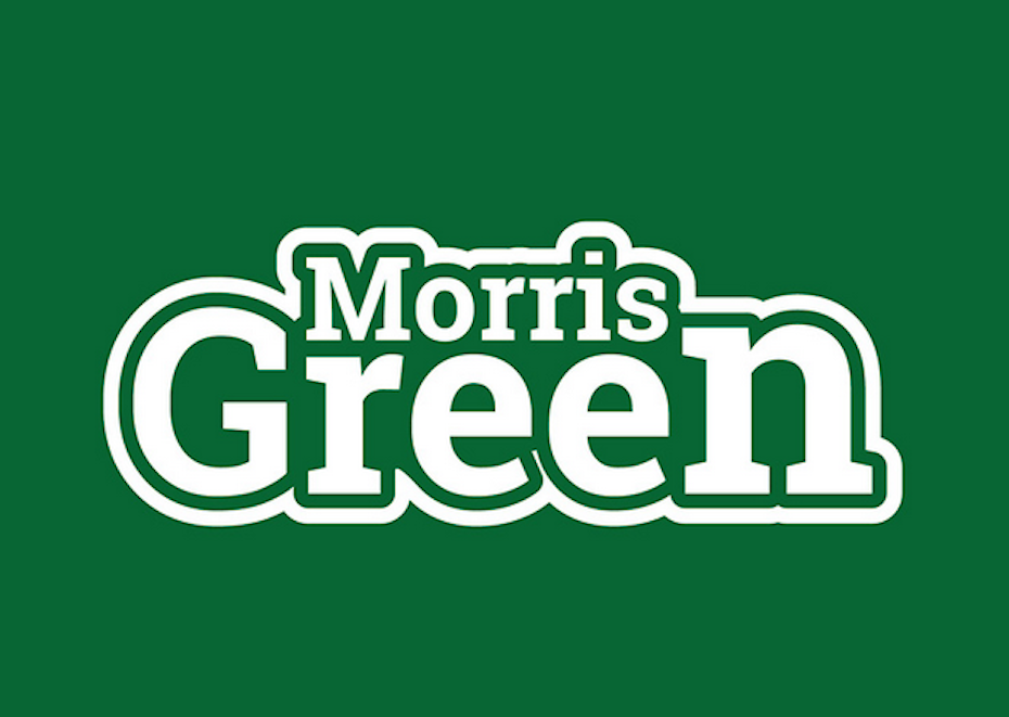 bad logo design of Morris Green
