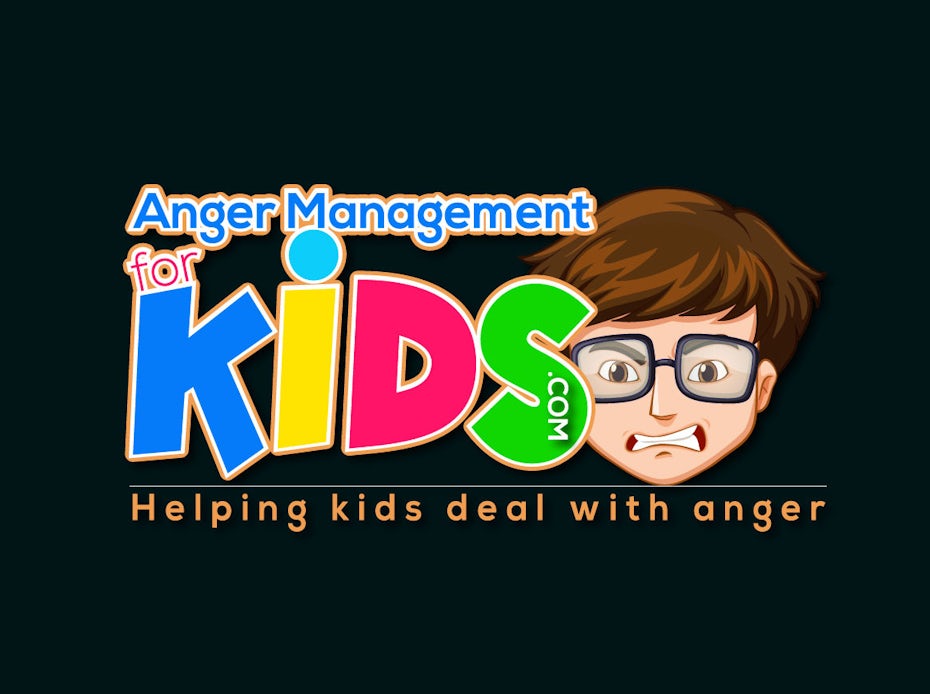 desain logo buruk dari Anger Management for Kids