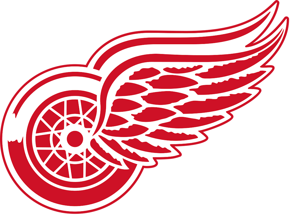 sports logo for Detroit Red Wings