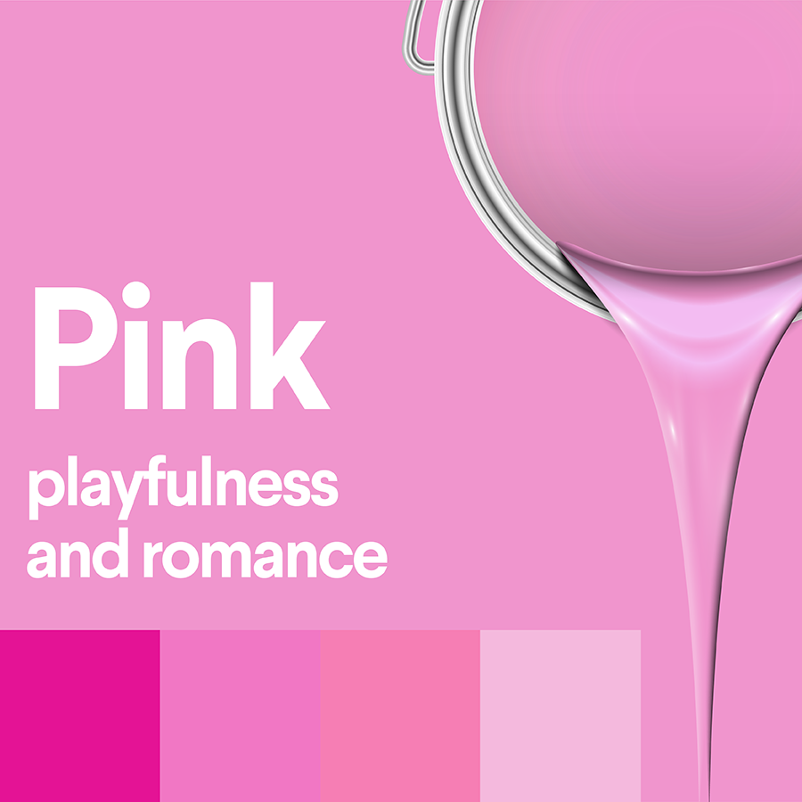 what does pink mean: color psychology of pink