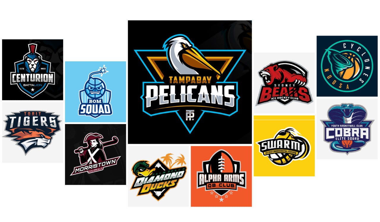 college sports teams logos