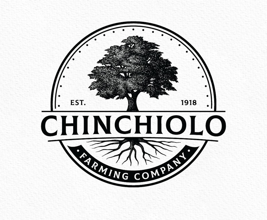 classic small business logo emblem
