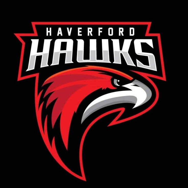 logotipo deportivo de Haverford Hawks