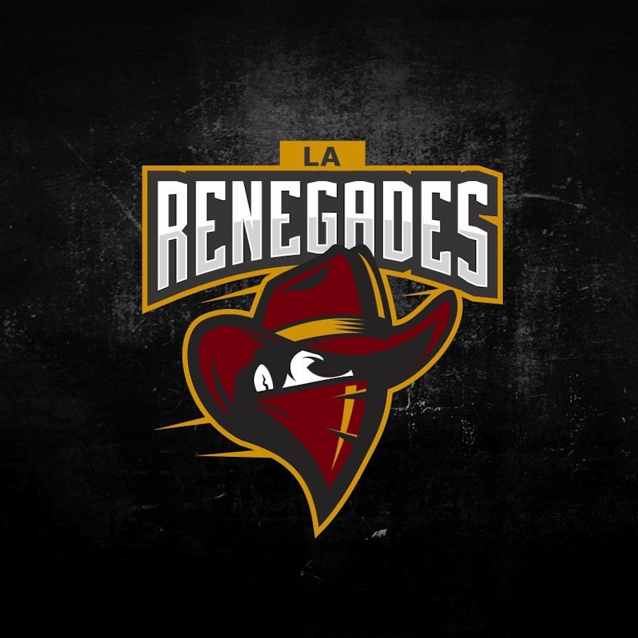 sports logo for L.A. Renegades
