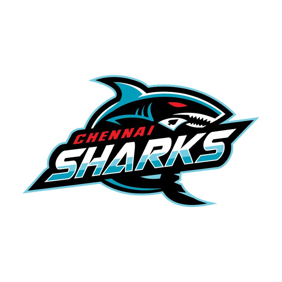 logotipo deportivo para Chennai Sharks